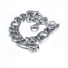 COOL - STEELX Mixed  Curb Link Bracelet 8.5"