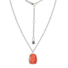 EXUBERANCE - Synthetic Coral Necklace